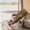 Birkenstock Madrid Big Buckle Birko-Flor - Graceful Taupe